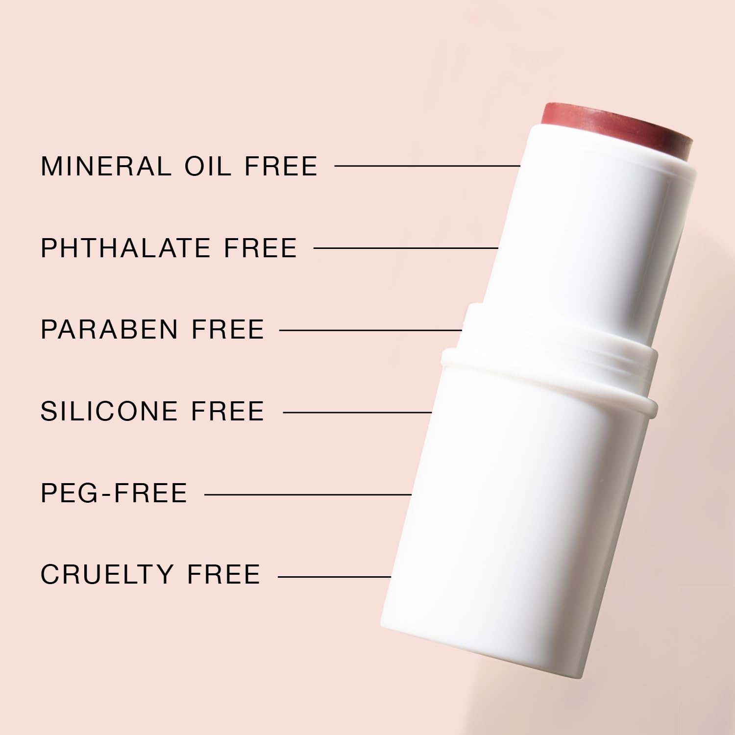 Boomstick Color® All-in-One Cream Blush for Cheeks, Eyes & Lips, Berry | Long Wearing, Blendable Makeup Stick for Mature Skin, Cruelty Free Lip Cheek Tint with Skincare Benefits, Cindy Joseph