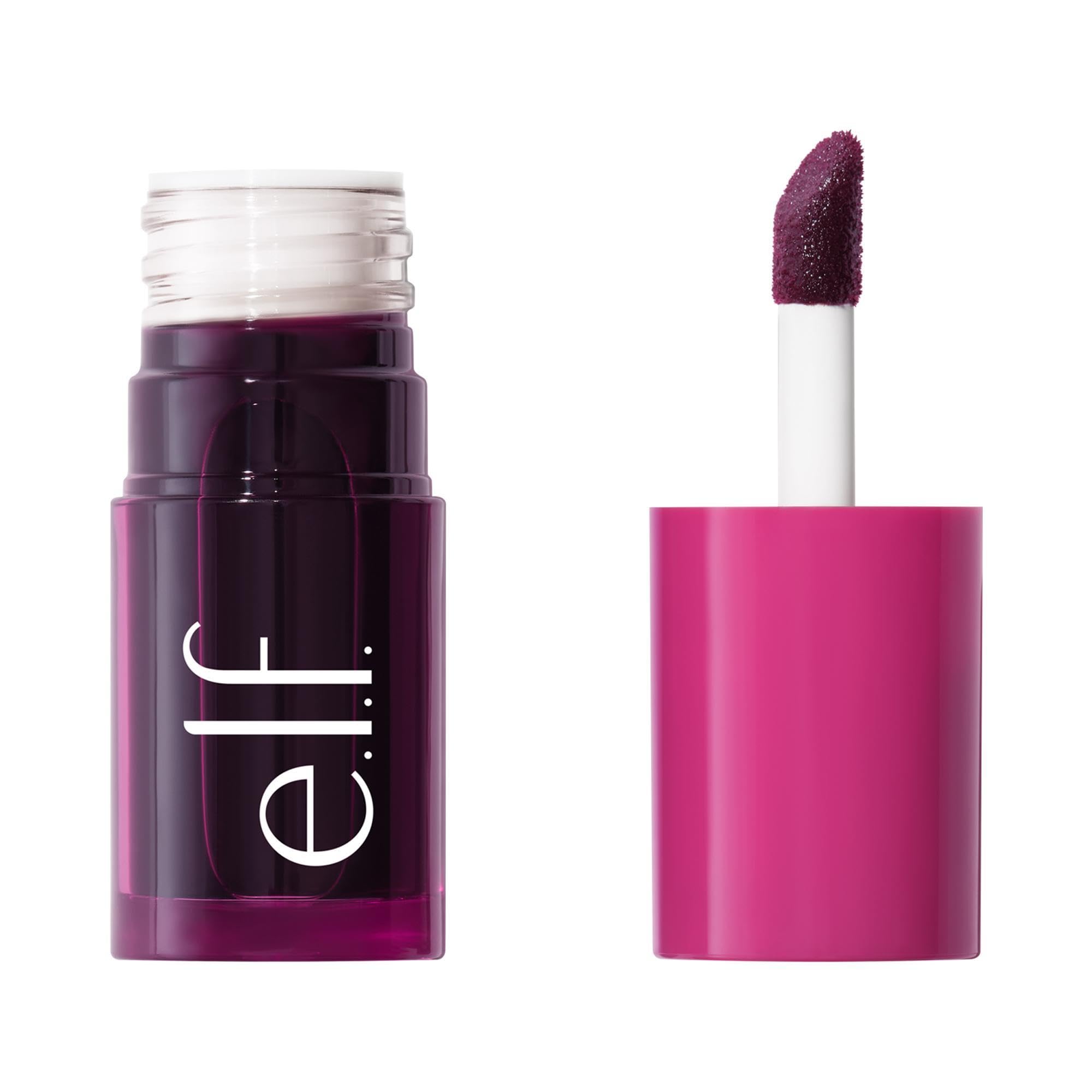 e.l.f. Sheer For It Blush Tint, Pink Positive | Multi-Use, Long-Lasting Lip & Cheek Makeup, Creates A Natural Flush Finish, Vegan & Cruelty-Free