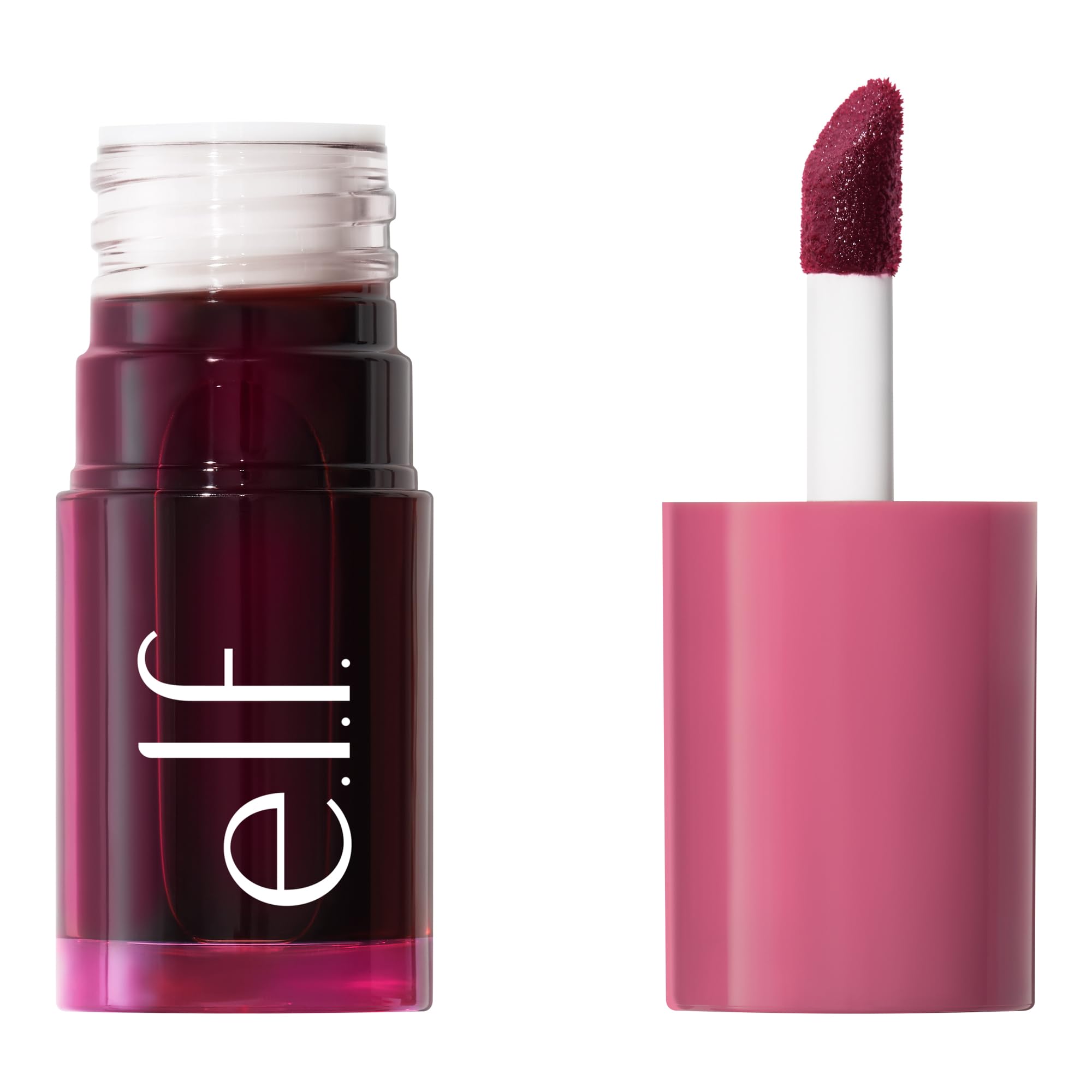 e.l.f. Sheer For It Blush Tint, Pink Positive | Multi-Use, Long-Lasting Lip & Cheek Makeup, Creates A Natural Flush Finish, Vegan & Cruelty-Free
