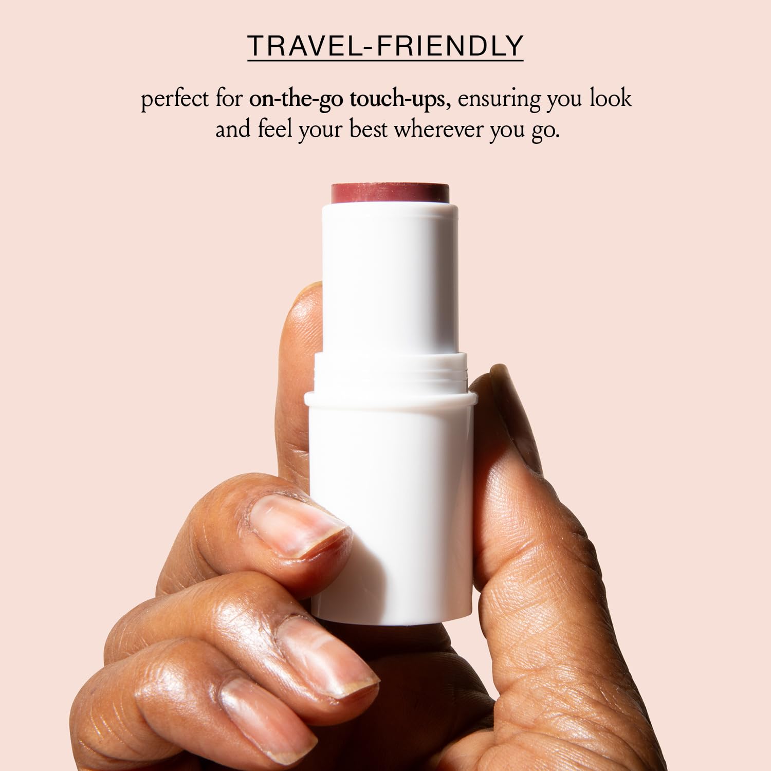 Boomstick Color® All-in-One Cream Blush for Cheeks, Eyes & Lips, Berry | Long Wearing, Blendable Makeup Stick for Mature Skin, Cruelty Free Lip Cheek Tint with Skincare Benefits, Cindy Joseph