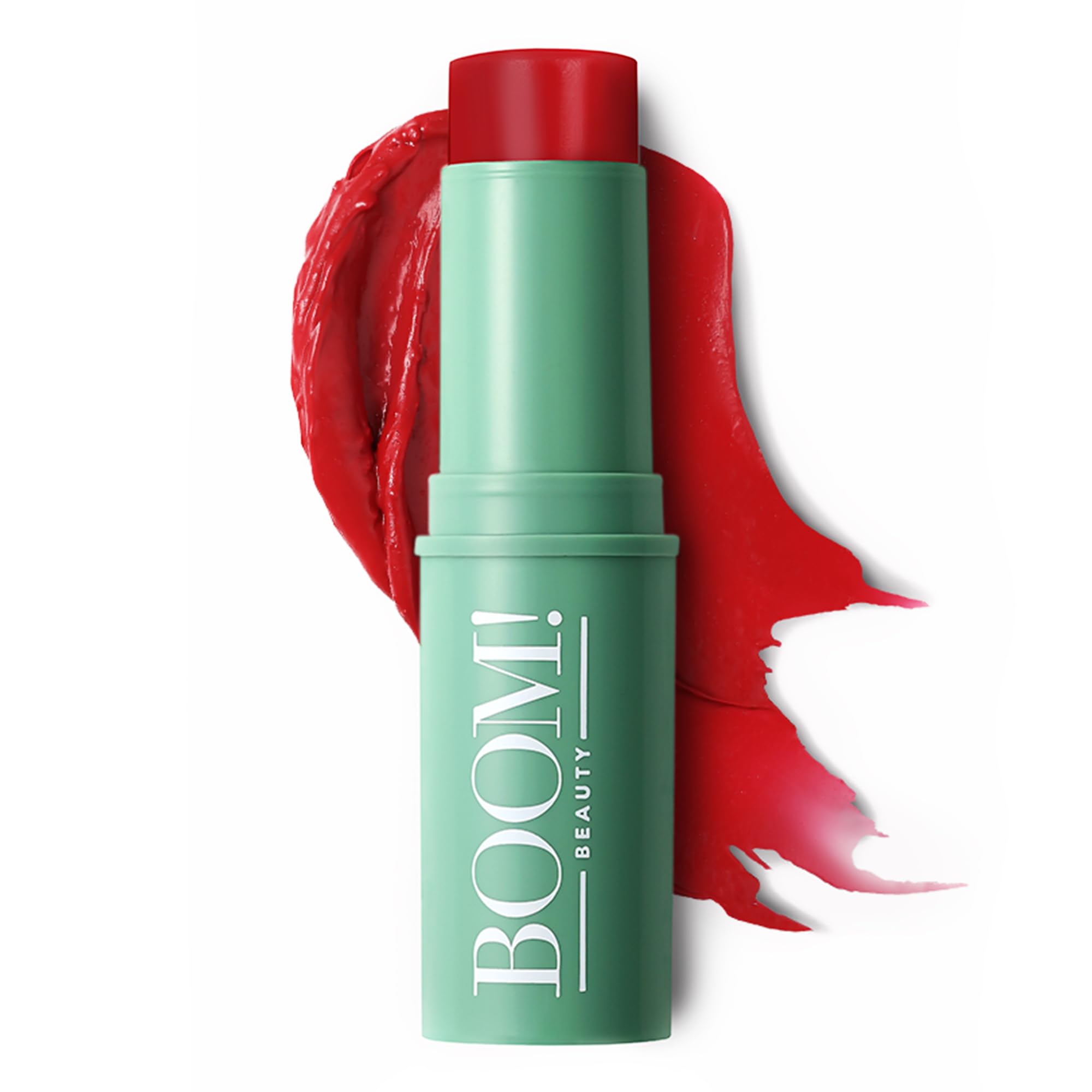 Boomstick Color® All-in-One Cream Blush for Cheeks, Eyes & Lips, Berry | Long Wearing, Blendable Makeup Stick for Mature Skin, Cruelty Free Lip Cheek Tint with Skincare Benefits, Cindy Joseph