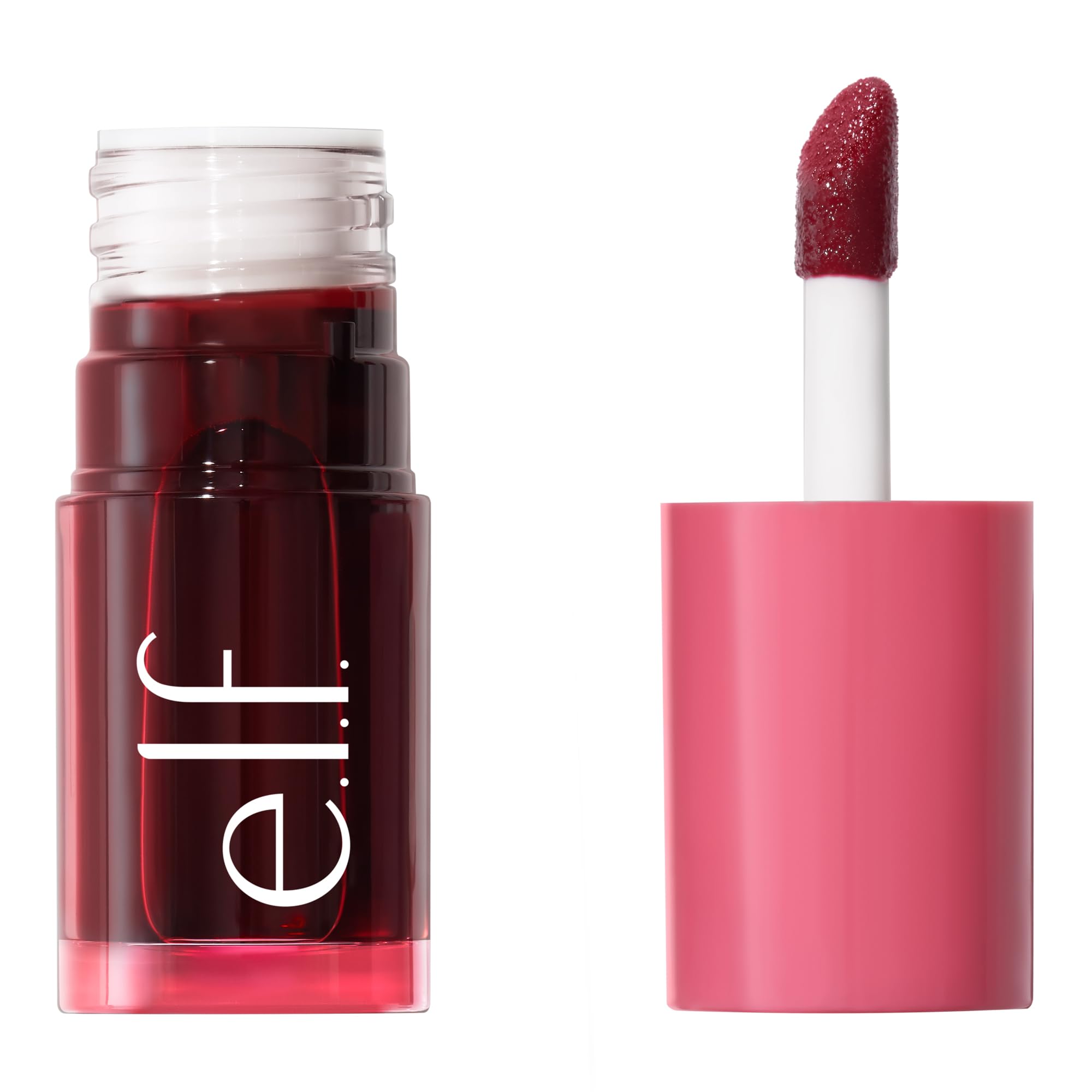 e.l.f. Sheer For It Blush Tint, Pink Positive | Multi-Use, Long-Lasting Lip & Cheek Makeup, Creates A Natural Flush Finish, Vegan & Cruelty-Free