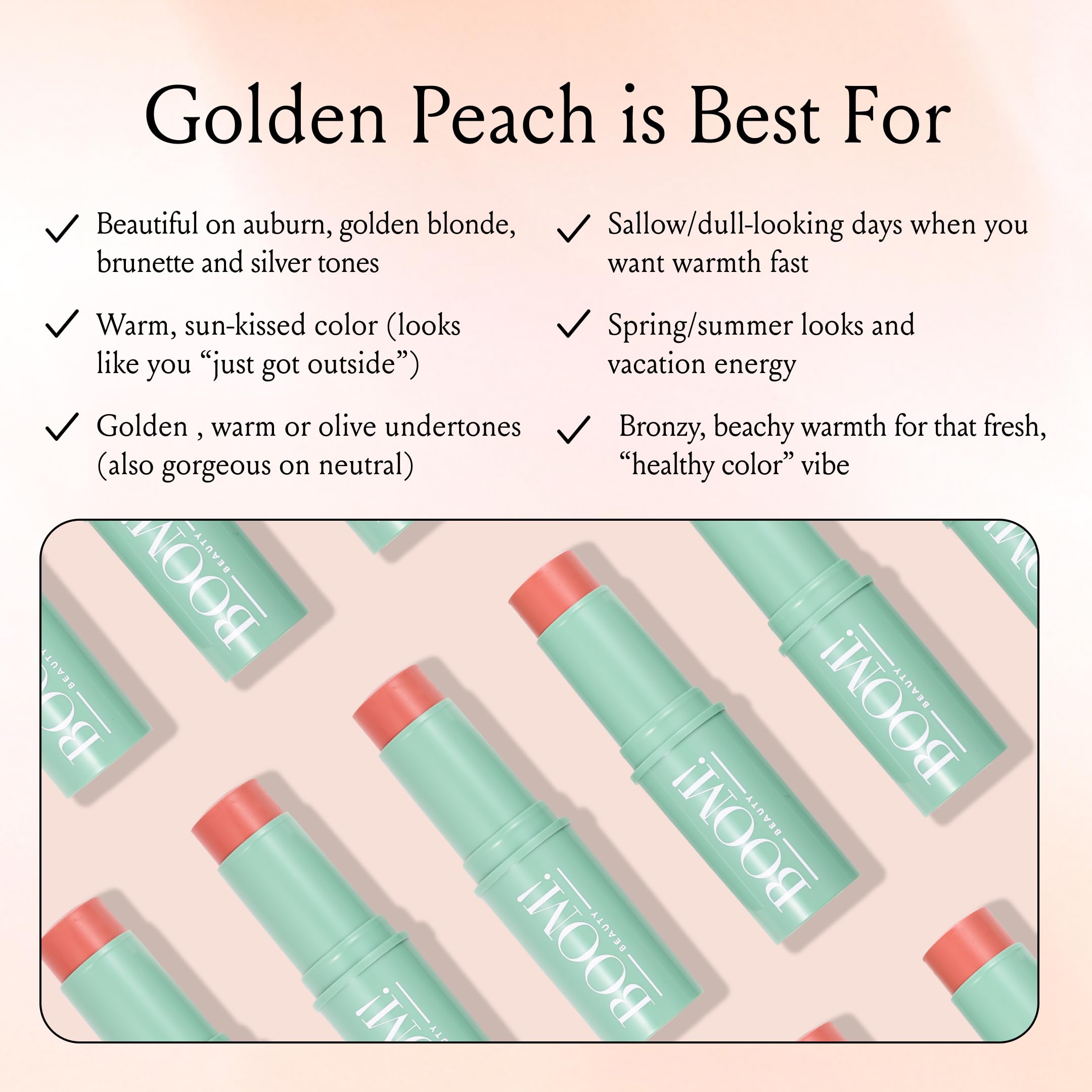 Boomstick Color® All-in-One Cream Blush for Cheeks, Eyes & Lips, Berry | Long Wearing, Blendable Makeup Stick for Mature Skin, Cruelty Free Lip Cheek Tint with Skincare Benefits, Cindy Joseph