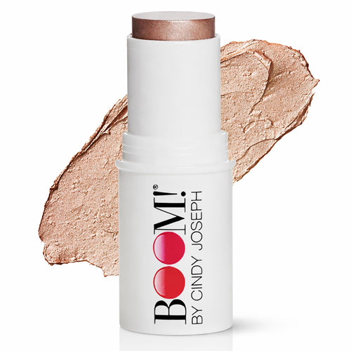 Boomstick Color® All-in-One Cream Blush for Cheeks, Eyes & Lips, Berry | Long Wearing, Blendable Makeup Stick for Mature Skin, Cruelty Free Lip Cheek Tint with Skincare Benefits, Cindy Joseph