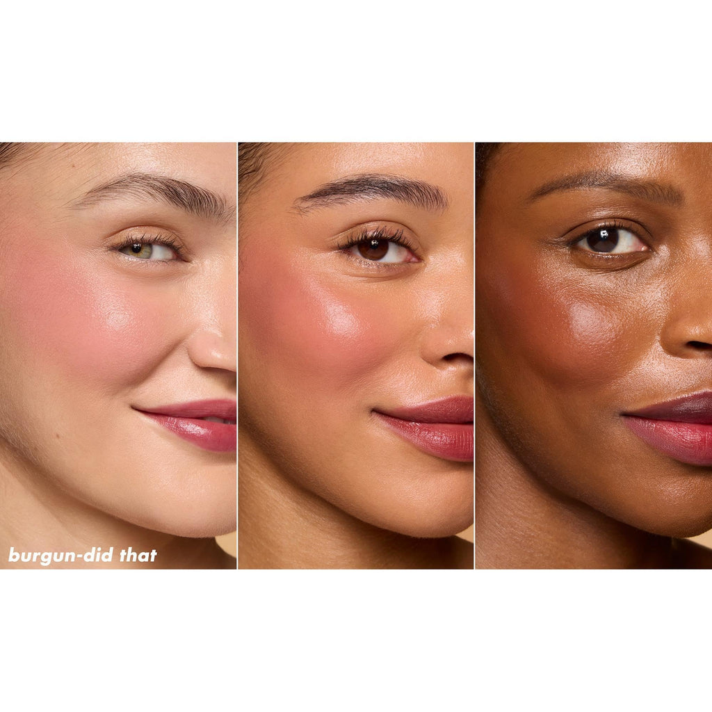 e.l.f. Sheer For It Blush Tint, Pink Positive | Multi-Use, Long-Lasting Lip & Cheek Makeup, Creates A Natural Flush Finish, Vegan & Cruelty-Free