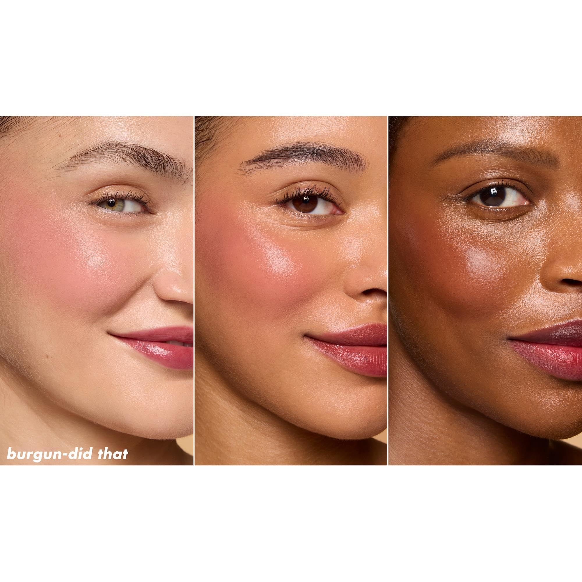 e.l.f. Sheer For It Blush Tint, Pink Positive | Multi-Use, Long-Lasting Lip & Cheek Makeup, Creates A Natural Flush Finish, Vegan & Cruelty-Free