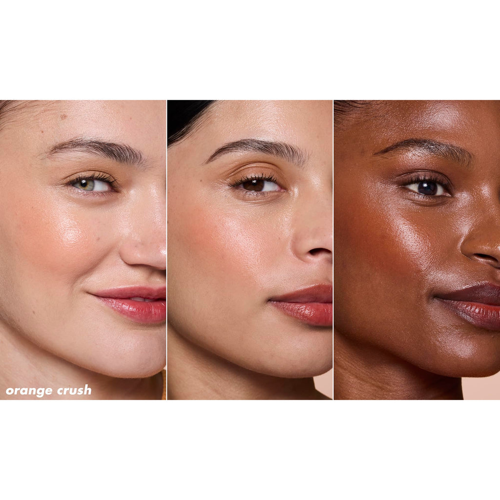 e.l.f. Sheer For It Blush Tint, Pink Positive | Multi-Use, Long-Lasting Lip & Cheek Makeup, Creates A Natural Flush Finish, Vegan & Cruelty-Free