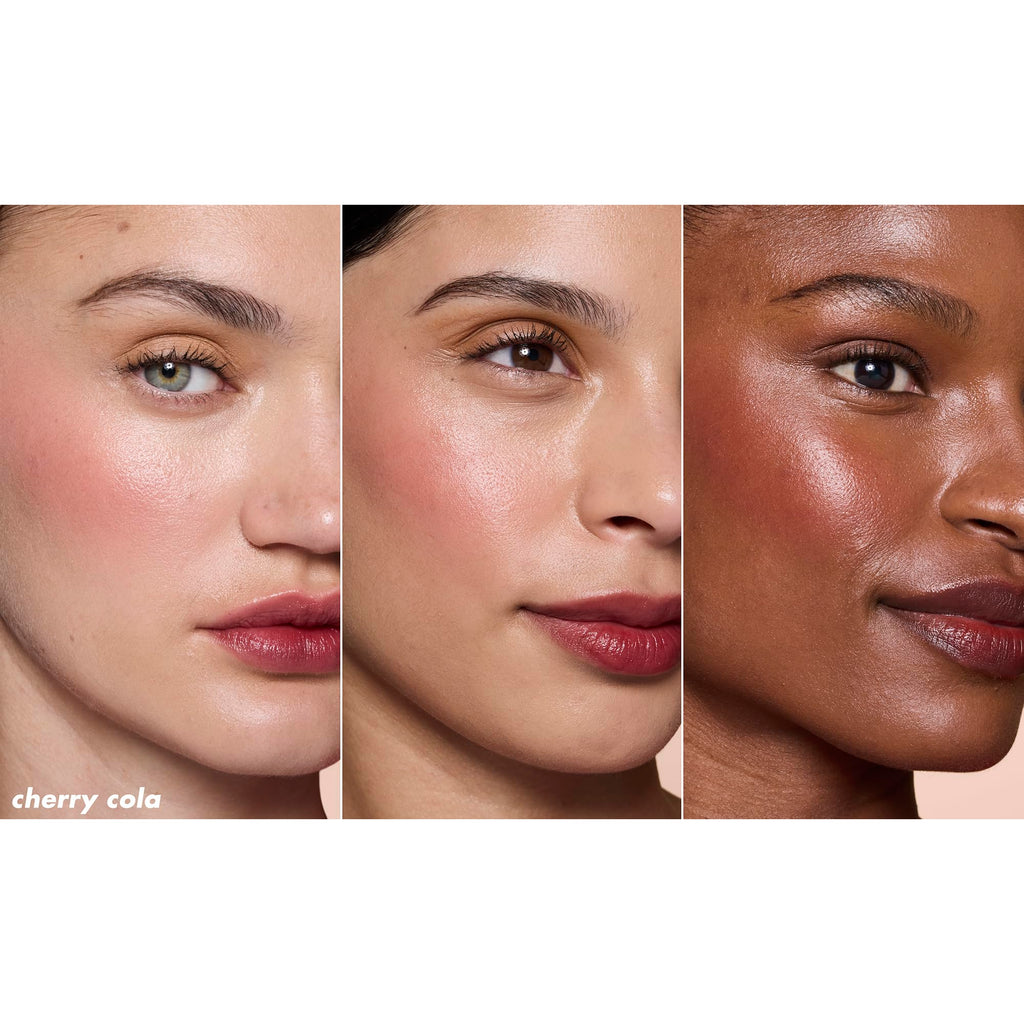 e.l.f. Sheer For It Blush Tint, Pink Positive | Multi-Use, Long-Lasting Lip & Cheek Makeup, Creates A Natural Flush Finish, Vegan & Cruelty-Free